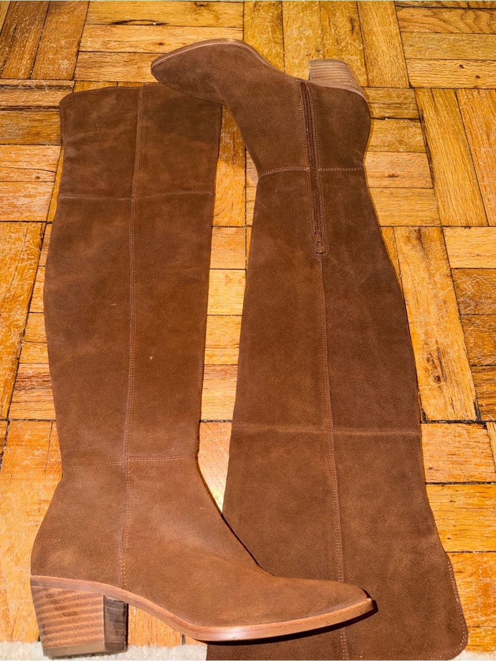 Steve Madden Women's Over-The-Knee Suede Boots in Brown